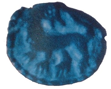 Blue Brooch
