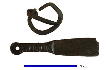 Strap-end and strap-buckle