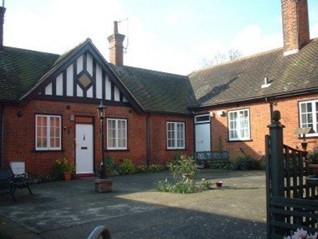 Houses around courtyard