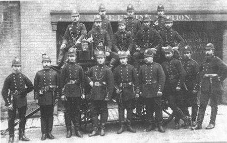 Group of firemen