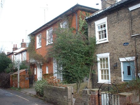 Red brick house