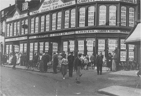 Department store shop front