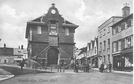 Shire Hall building on hill