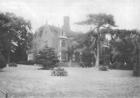 Rear view of The Abbey, Woodbridge