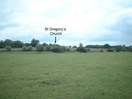 showing St Gregory's Church