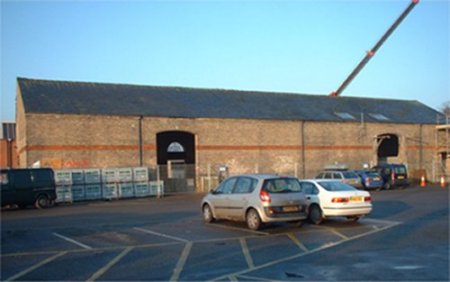 Woodbridge grain store building