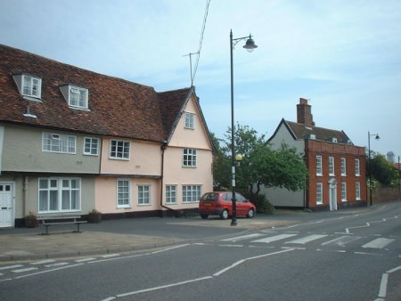 Woodbridge timber framed houses today