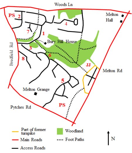 Map of roads