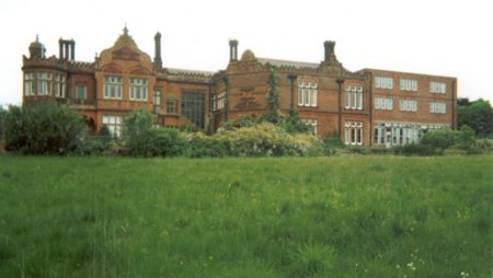 Large house with lawn