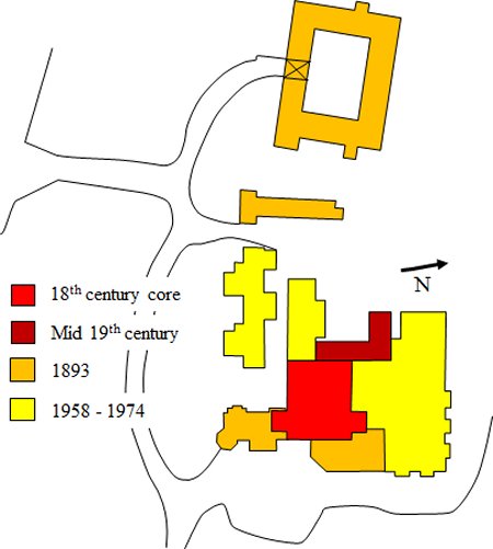 Plan of buildings